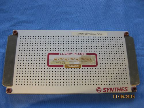 Synthes titanium basic plate set, lc-dcp 145.26 for sale