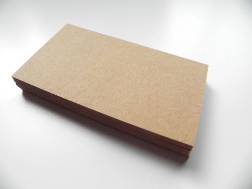 100 ct. Kraft Business Cards 65 lb.Cover-place cards, gift tags craft