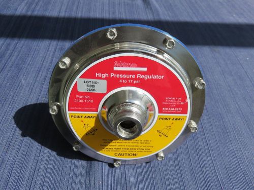 Edstrom 2100-1510 High Pressure Regulator 4-17 psi