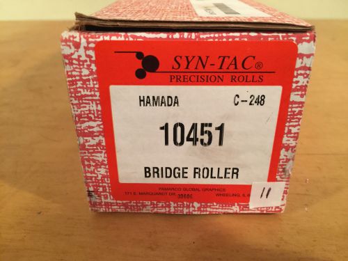 Syn-Tac  Crestline 10451 Ink Ductor Printer Rollers For Hamada C248 Larger