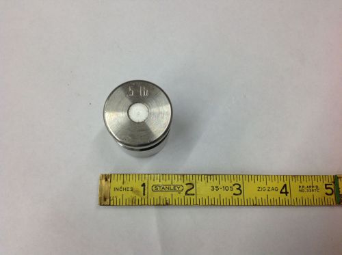Rice Lake 13010, 1/2-lb Stainless Cylindrical Scale Testing Calibration Weight.