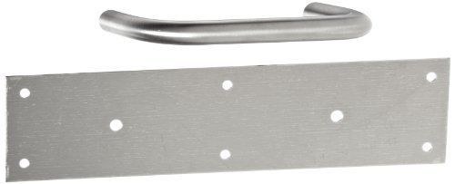 Rockwood 102 x 70A.32D Stainless Steel Pull Plate, 12&#034; Height x 3&#034; Width x