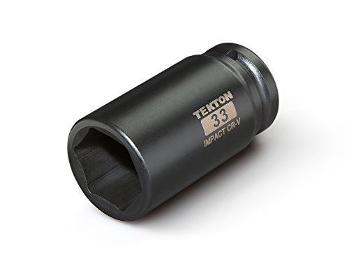 Tekton 4933 3/4-inch drive by 33 mm deep impact socket for sale