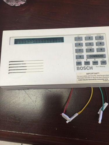 Bosch security alarm keypad D1255