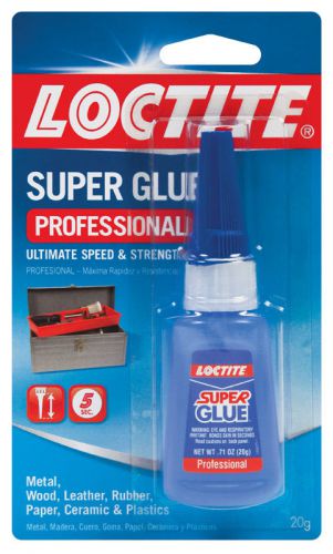 New! 20g *LOCTITE* LIQUID PROFESSIONAL Strong Super Glue Clear Adhesive 1365882