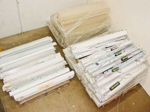 Lithonia Lighting 48&#034; One and Two Light Strip Fluorescent Light Fixtures C-15,80