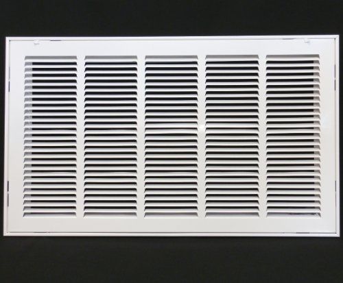 25&#034; x 14&#034; return filter grille - easy air flow - flat stamped face for sale