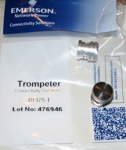Emerson Connectivity/Trompeter Rfi75-1 Rfi Cap For Trb Jack, No Chain