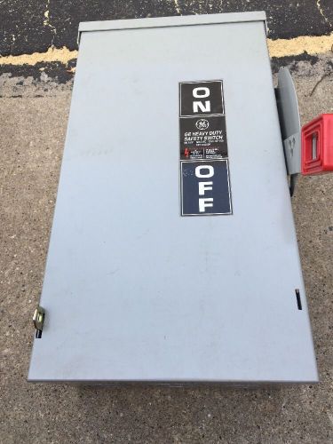 GE DISCONNECT TYPE 1 THN3363 100AMP 600VOLT 3POLE NON-FUSIBLE