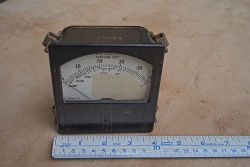 Vintage Meter, Height Thousand Feet, Decor. Untested.