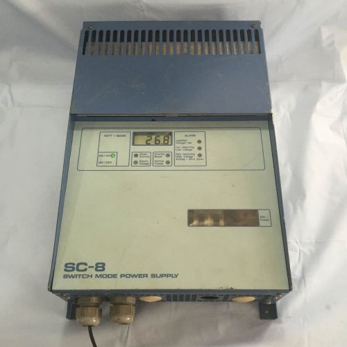 Powec AS SMPS Power Supply &amp; Battery Charger Model SC-8 Made in Norway