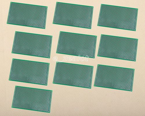 10pcs universal double side board pcb 9x15cm 1.6mm 2.54mm diy prototype paperpcb for sale
