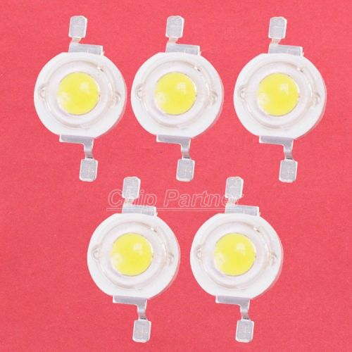 5pcs 3w white high power led 250-270lm smd 6000-6500k for sale
