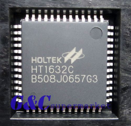 1PCS HT1632C QFP52 HOLTEK Driver Chip of LED Dot Matrix Unit Board 256 kHz Q2