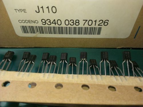[20 pcs].Genuine Philips J110 N-channel silicon junction FETs (JFET)  TO92
