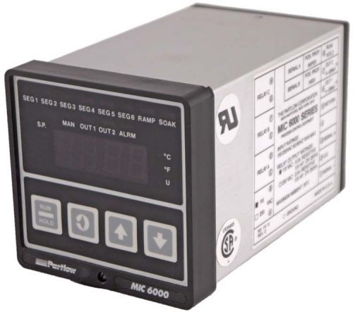 Partlow mic 6000 1/4–din profile process temperature controller module 6134121 for sale