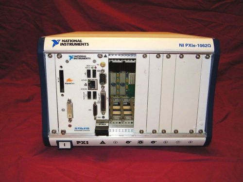 NI PXIe-1062Q Chassis with PXIe-8105 Controller Card