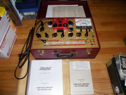Vintage Hickok 6000A Mutual Conductance Tube Tester Excellent Condition Working