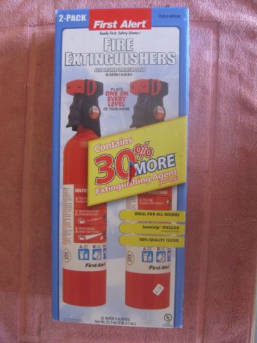 First alert fire extinguisher 2-pack - new for sale