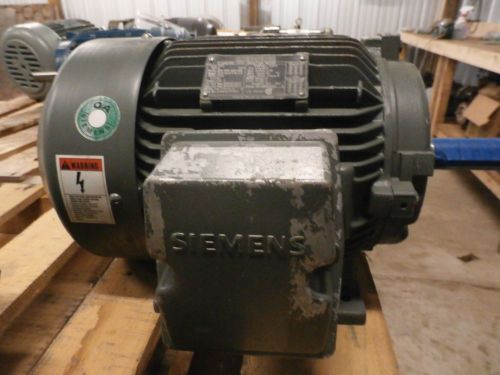 SIEMENS 1LA3215-6YK60 5 HP, 3 PH, 230/460V, 1155 RPM, TEFC, 215T FRAME