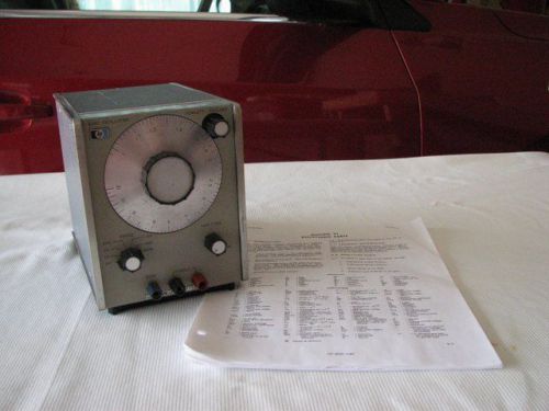 HP 204C Audio Oscillator