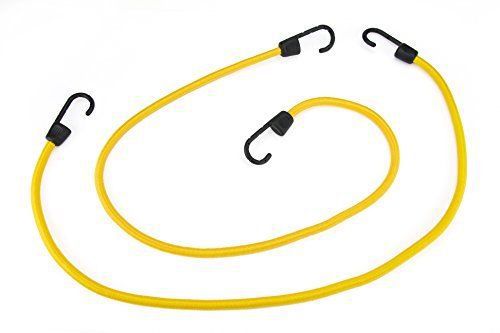 Highland (9204000) 40&#034; yellow bungee cord - 2 piece for sale