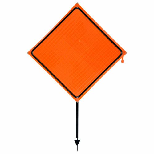 Bone safety drive in sign stand (sz-112) for roll up signs for sale