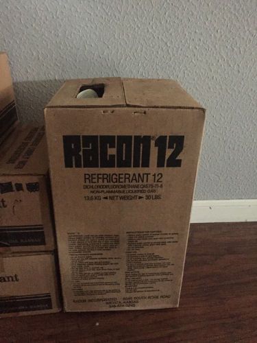 R12 refrigerant Racon 30lb virgin