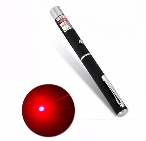 Powerful Military 650nm Red Laser Pointer Pen Beam Light 5mW High Power Lazer