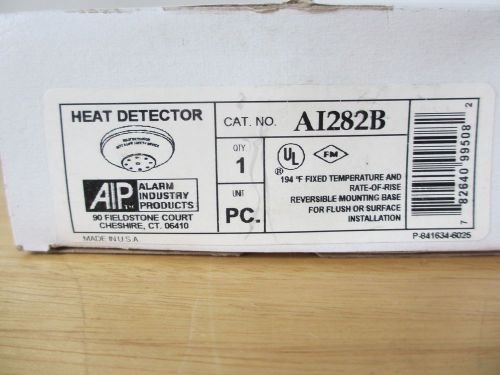 AIP AI282B 194F Fixed Temperature and Rate-of-Rise Heat Detector, New in Box