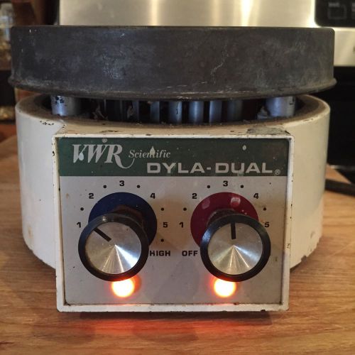 Magnetic stirrer hot plate vwr dyla-dual *tested* science for sale