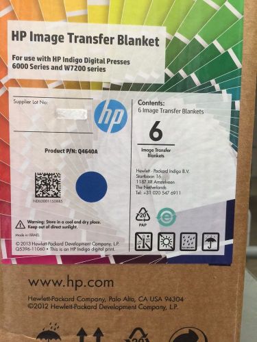 HP IMAGE TRANSFER BLANKET FOR 6000 W7200