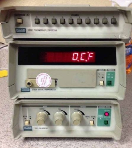 Fluke 2190a with y2003 calibrator and y2001 thermocouple selector - sold as is for sale