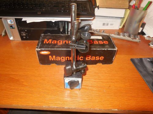 MBC Magnetic Base with adjustable rod set up  In original box # 625-0341