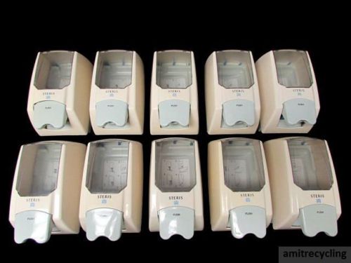 Lot of 10 STERIS Soap Dispensing System SDS Wall Dispenser with Wallplate 1308Q7
