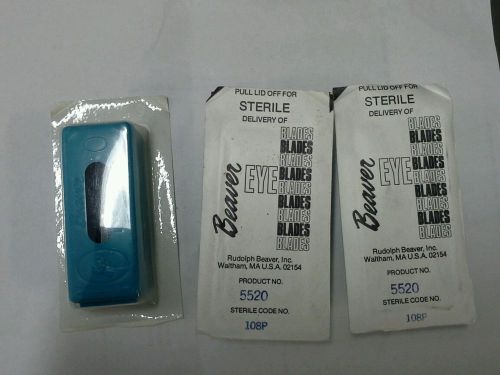 Beaver Eye Blades #5520 Stainless Lot of 3 as  pictured