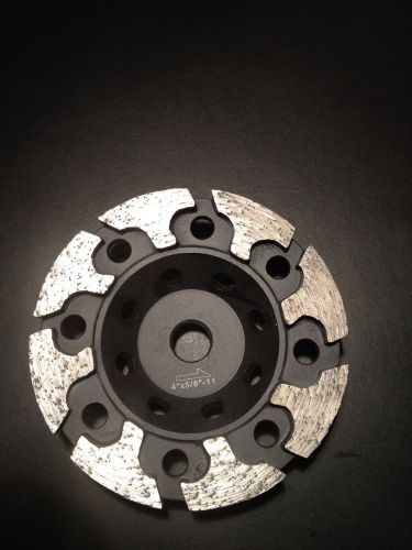 4 Inch T Seg Diamond Cup Wheel for Concrete: Bore 5/8&#034;11  Auction