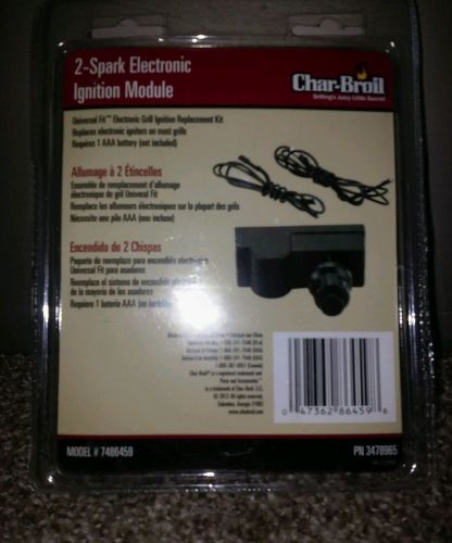 Universal fit 2-spark electronic ignition module replacement kit char-broil for sale