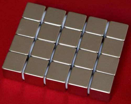 4 N48 NEODYMIUM MAGNETS-3/4&#034; x 3/4&#034; x 3/4&#034; CUBE