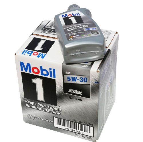 Mobil 1 94001 5w-30 synthetic motor oil - 1 quart (pack of 6) for sale