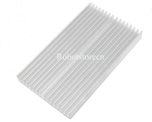 1pcs  ic heat sink aluminum 100x60x10mm cooling fin  practicle new for sale