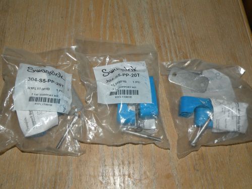 (3) Swagelok 304-S5-PP-20T  1-1/4&#034; Tubing Support Kits