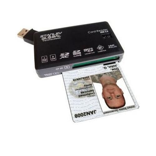 Stanley global cac smart card reader, 81-in-one multi-memory sdxc #sgt122 for sale