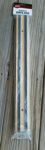 knife holder magnetic 18 wooden