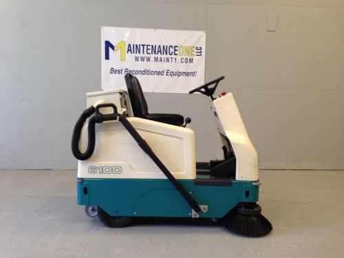 Tennant 6100 compact ride on sweeper re-manufactured -free shipping* for sale