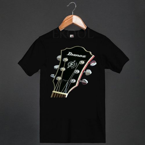 Ibanez Japanese guitar brand New Design Logo Black T-Shirt