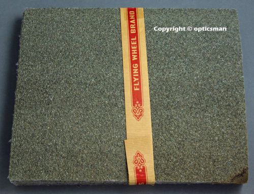 24 abrasive cloth sheets, grade NO. 4 (16 grit) Aluminum Oxide 9&#034; X 11&#034; sanding
