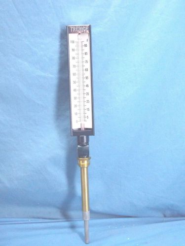 Trerice bx91408 8&#034; alum stem 0/100f thermometer new 2each for sale