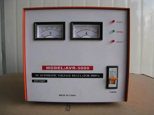 AVR-3KVA automatic AC voltage stabilizer
