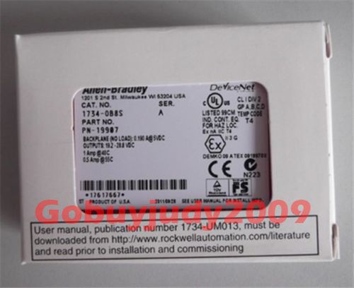 Ship Today New Sealed Allen Bradley 1734-OB8S 24DC POINT Digital DC Outpupt